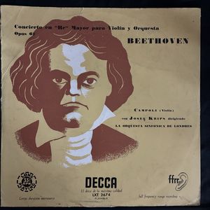 Concierto En Re Mayor Para Violin y Orquesta Opus 61 · Ludwig van Beethoven