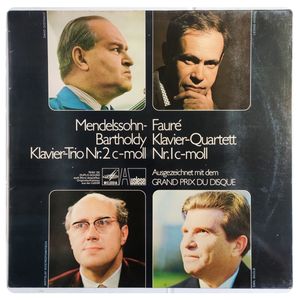 Klavier-Trio Nr.2 C-Moll / Klavier-Quartet Nr.1 C-Moll · Felix Mendelssohn-Bartholdy