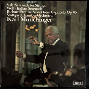Serenade For Strings / Italian Serenade / Introduction For String Sextet From Capriccio, Op. 85 · Josef Suk
