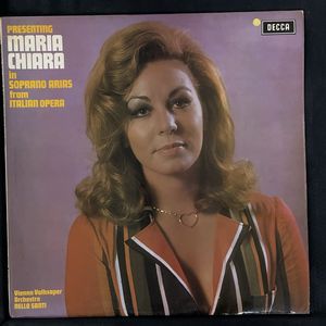 Presenting Maria Chiara In Soprano Arias From Italian Opera · Maria Chiara