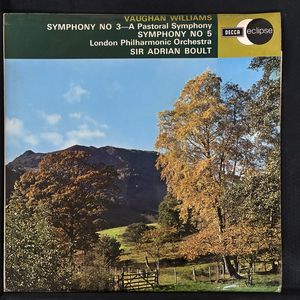 Symphony No 3 - A Pastoral Symphony / Symphony No 5 · Ralph Vaughan Williams
