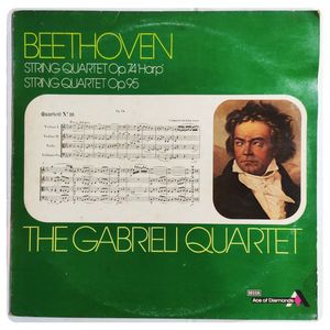 String Quartets Op 74 Harp,Op 95 · Ludwig van Beethoven