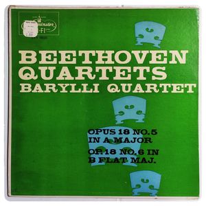 Beethoven Quartets Op. 18 · Barylli Quartet