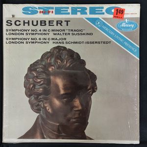 Symphony No. 4 In C Minor "Tragic" · Symphony No. 6 In C Major · Franz Schubert