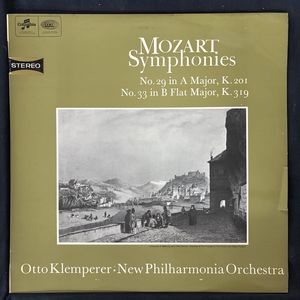 Symphonies No.29, K.201  No.33, K.319 · Wolfgang Amadeus Mozart
