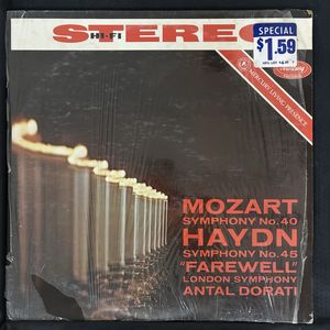 Symphony No. 40 · Symphony No. 45 "Farewell" · Wolfgang Amadeus Mozart