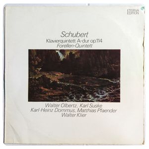 Klavierquintett A-dur Op. 114 (Forellen-Quintett) · Franz Schubert