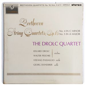 String Quartets, Op. 18 No. 4 In C Minor / No. 5 In A Major · Ludwig van Beethoven