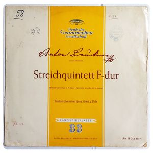 Streichquintett F-Dur = Quintet For Strings In F Major = Quintette à Cordes En Fa Majeur · Anton Bruckner