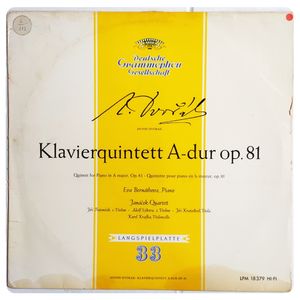 Klavierquintett A-Dur Op. 81 · Antonín Dvořák
