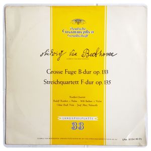 Grosse Fuge B-Dur Op. 133 / Streichquartett F-Dur Op.135 · Ludwig van Beethoven