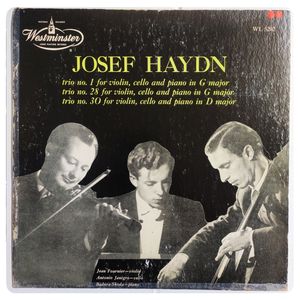 Trio No. 1 For Violin, Cello And Piano In G Major / Trio No. 28 For Violin, Cello And Piano In G Major / Trio No. 30 For Violin, Cello And Piano In D Major · Joseph Haydn