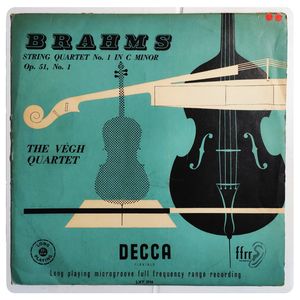 String Quartet No. 1 In C Minor Op. 51, No. 1 · Johannes Brahms