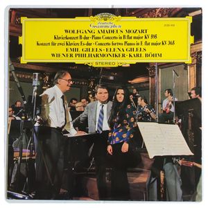 Klavierkonzert B-dur = Piano Concerto In B Flat Major KV 595 / Konzert Für Zwei Klaviere Es-dur = Concerto For Two Pianos In E Flat Major KV 365 · Wolfgang Amadeus Mozart