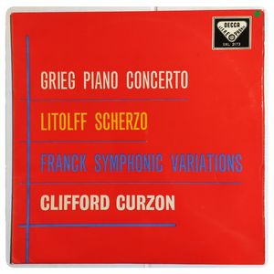Piano Concerto / Scherzo / Symphonic Variations · Edvard Grieg