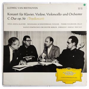 Konzert Für Klavier, Violine, Violoncello Und Orchester C-Dur Op. 56 (Tripelkonzert) · Ludwig van Beethoven