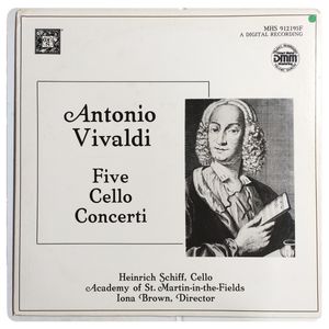 Five Cello Concerti · Antonio Vivaldi