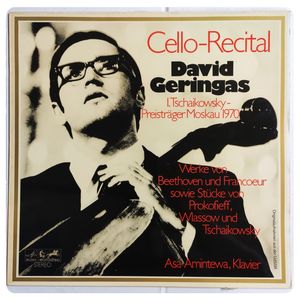 Cello Recital · David Geringas