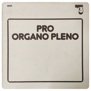 Pro Organo Pleno · Ulf Sundman