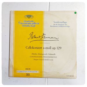 Cellokonzert A-moll Op. 129 · Robert Schumann