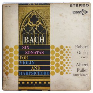 Bach: Six Sonatas For Violin And Harpsichord · Johann Sebastian Bach