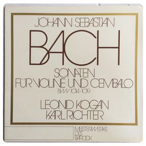 3 Violinsonaten · Johann Sebastian Bach