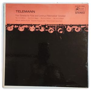 Four Sonatas For Flute And Continuo ("Methodical" Sonatas) · Georg Philipp Telemann