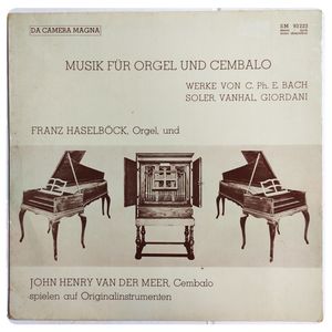 Musik Für Orgel Und Cembalo · Franz Haselböck