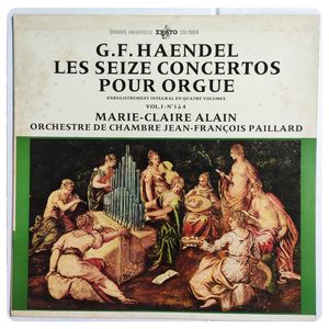 Les Seize Concertos Pour Orgue  (Enregistrement Intégral En Quatre Volumes - Vol. I - Nos 1 À 4) · Georg Friedrich Händel