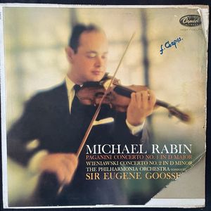 Paganini Concerto No. 1 In D Major - Wieniawski Concerto No.2 In D Minor · Michael Rabin