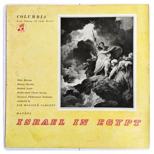 Israel In Egypt · Georg Friedrich Händel